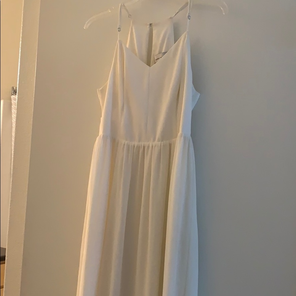 Long white maxi dress